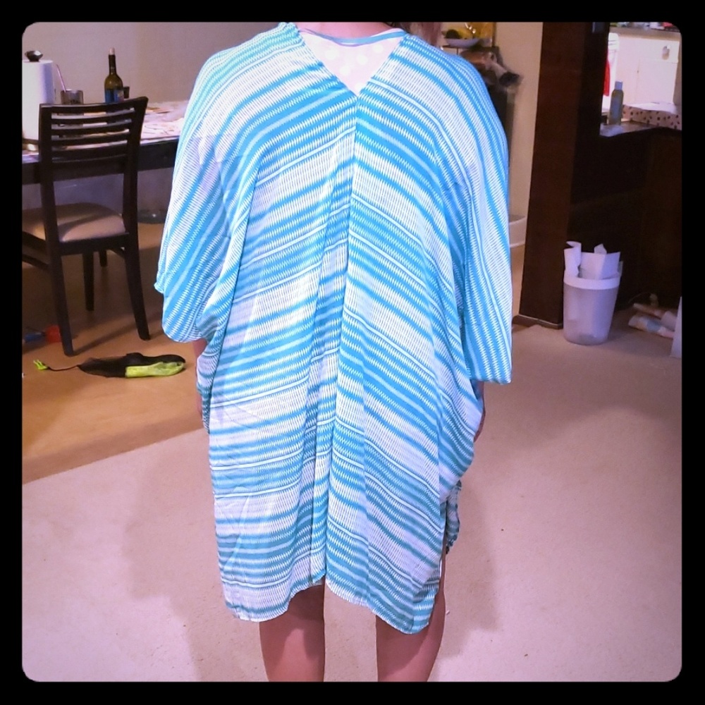 Women's striped Kimono